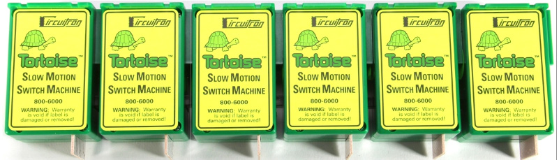 The Tortoise Switch Machine, 6 pack