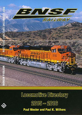BNSF Locomotive Directory 2015 - 2016