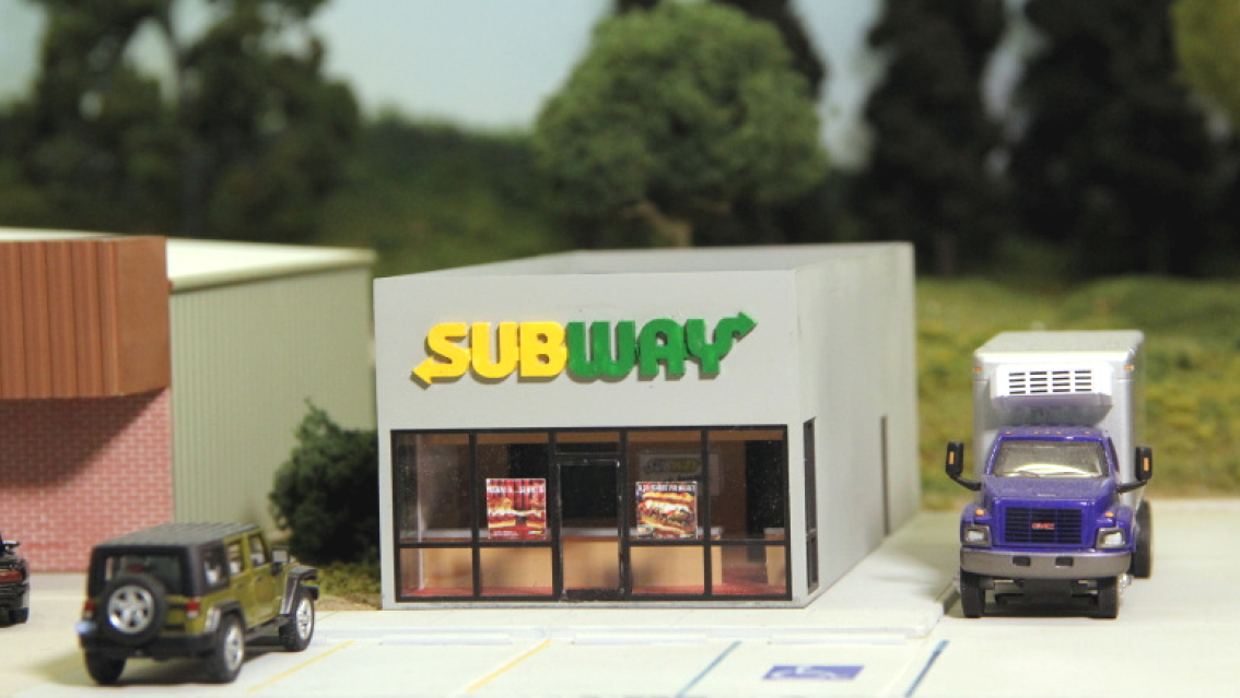 Subway Restaurant (w/new logo)