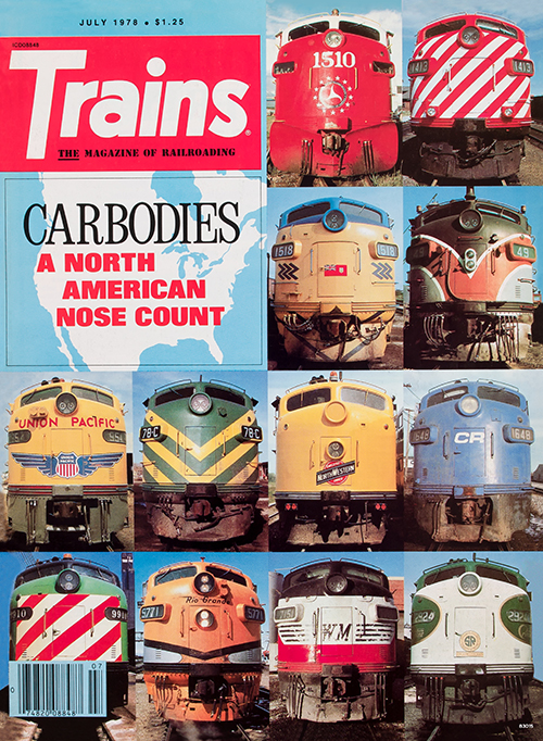 Vintage Trains Cover: Carbodies, July 1978
