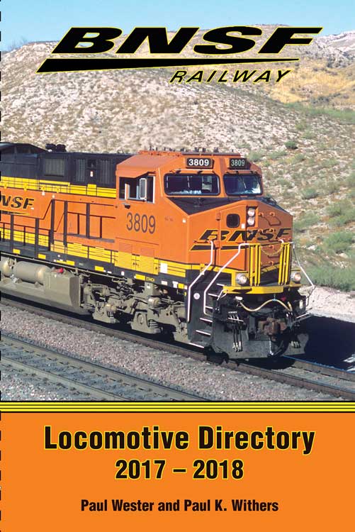 BNSF Locomotive Directory 2017 - 2018