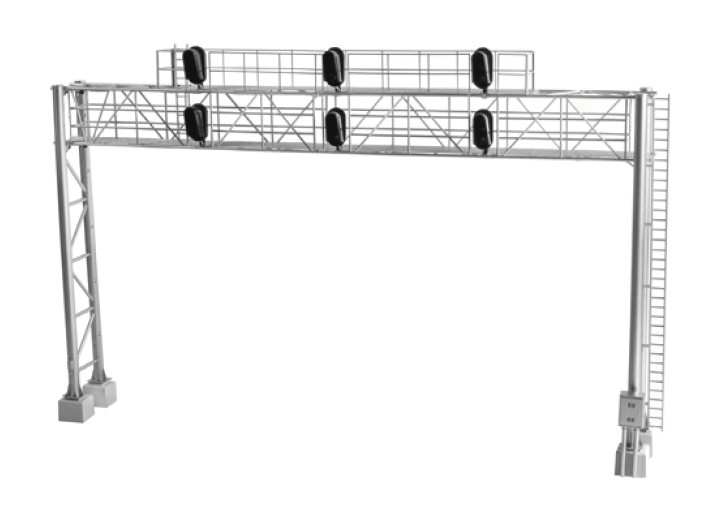 Modern Signal Bridge (3 Track), 6 heads