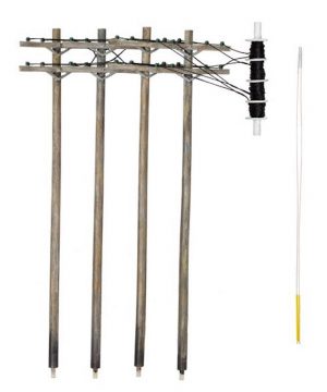 Utility System - Pre Wired Poles [Double Crossbar]