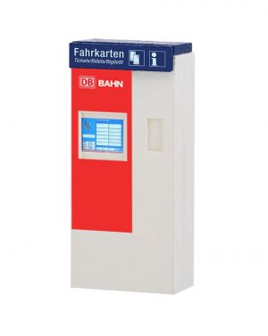 DB Fahrkartenautomat mit Beleuchtung