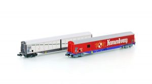 Schiebewandwagen-Set 2-tlg. - SNCF / Kronenbourg