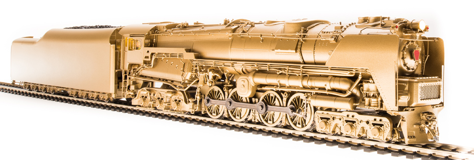 HO Brass Model Train - Red Ball PRR Pennsylvania Railroad 4-6-2