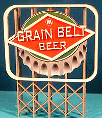 Billboard "Grain Belt Beer"