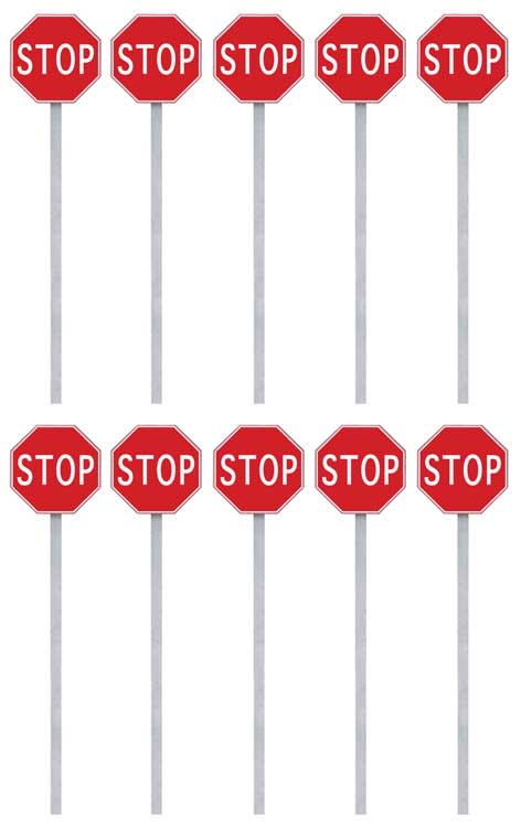 Stop Signs (10)
