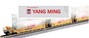 TTX [new logo] w/10 Yang Ming containers