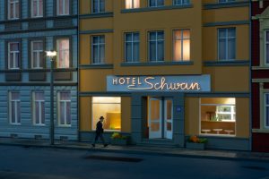 LED-Beleuchtung Hotel Schwan