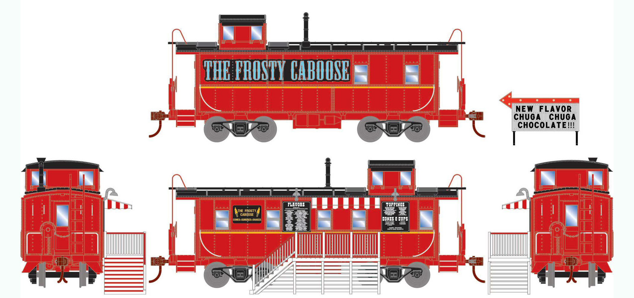 The Frosty Caboose