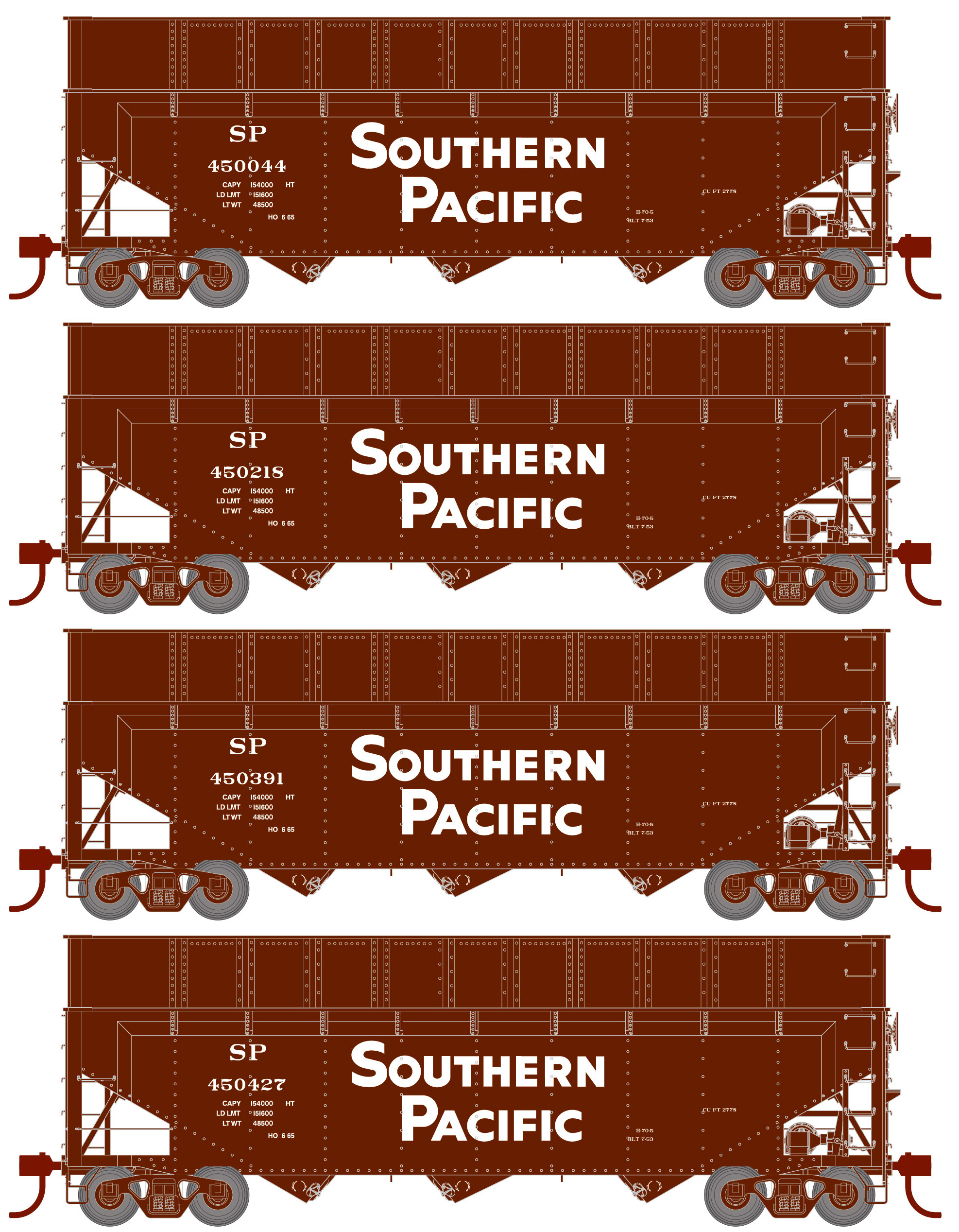 Southern Pacific – All American Trains