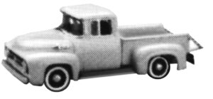 1956 Ford Pick-Up (white metal)