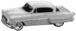 1953 Chevy Bel-Air (white metal)