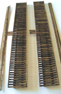 Wood Bridge Deck 12", assembled
